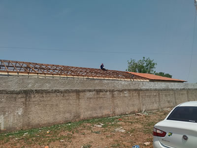Obra 10 - Reforma Escola Municipal Vereador Osvaldo Alves de Souza