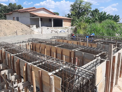 Obra 12 - Ponte de Concreto Armado da Rua 09